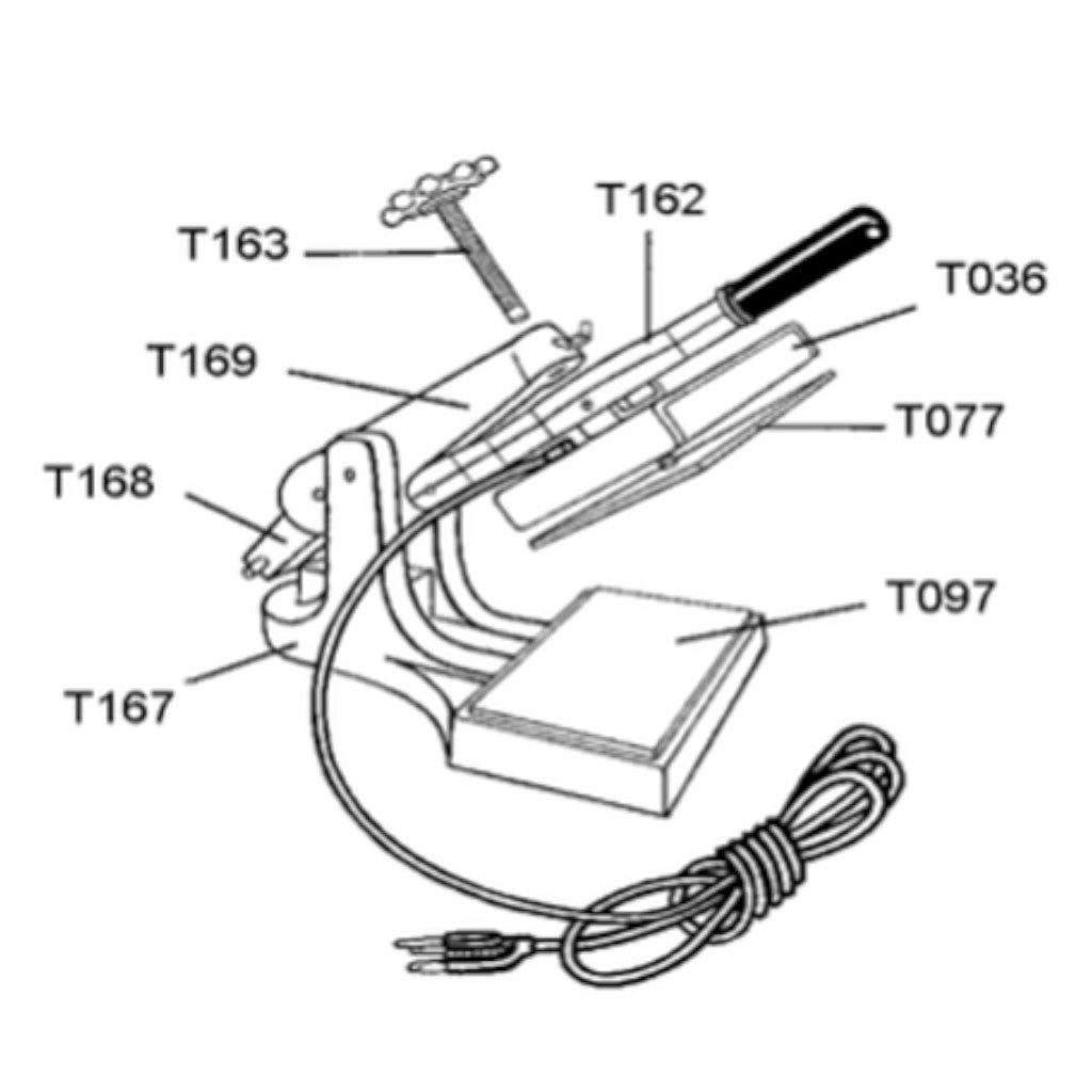 Lincoln LMC | Model 200 Tube Plate Vulcanizer Spotter - Choose 120V or 240V