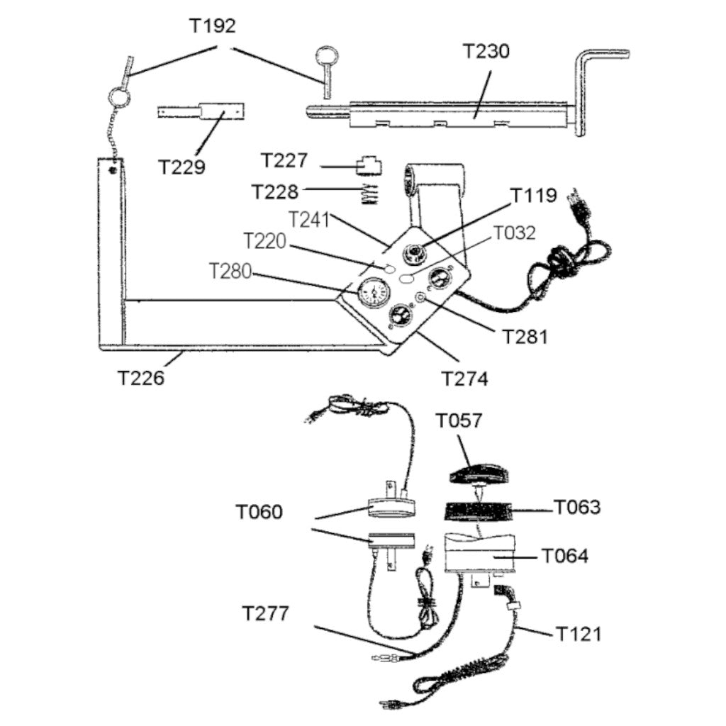 Lincoln LMC | Model MT Medium Truck Air Vulcanizer Spotter - Choose 120V or 240V