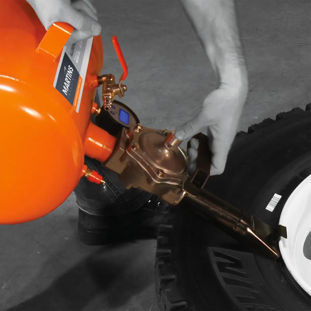 Martins | Automatic Release Bead Seater 5 Gallon Ultra-Light Aluminum Tank (MABS-5AL)