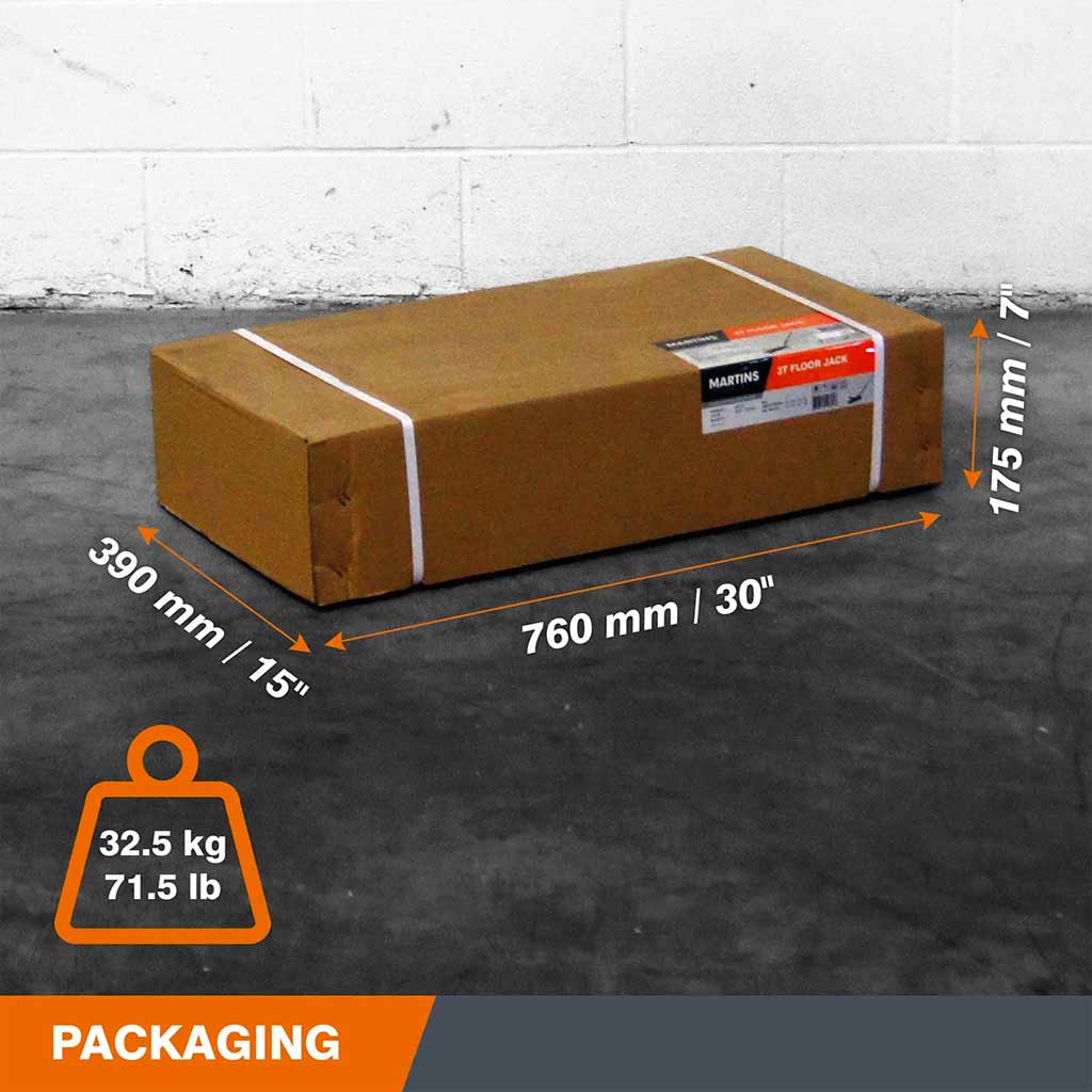 Martins | Low Profile 2-Ton Floor Jack (MFJ-2T)