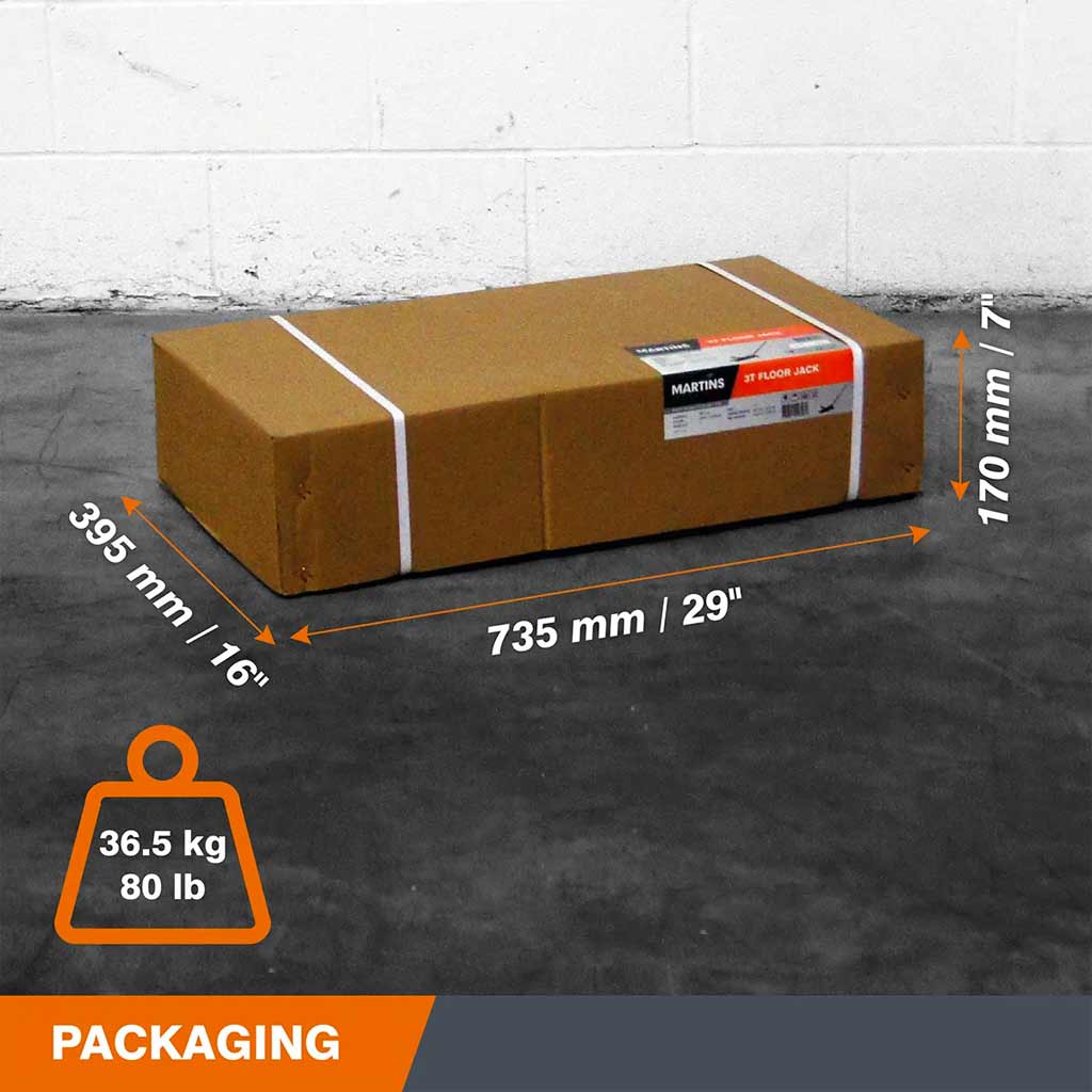 Martins | Low Profile 3-Ton Floor Jack (MFJ-3T)