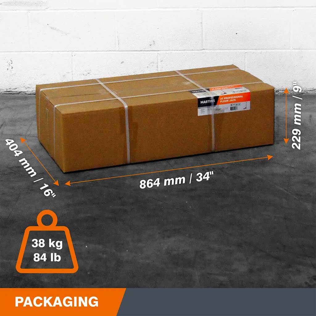 Martins | Professional Low Profile 2-Ton Floor Jack (MFJ-P2T)