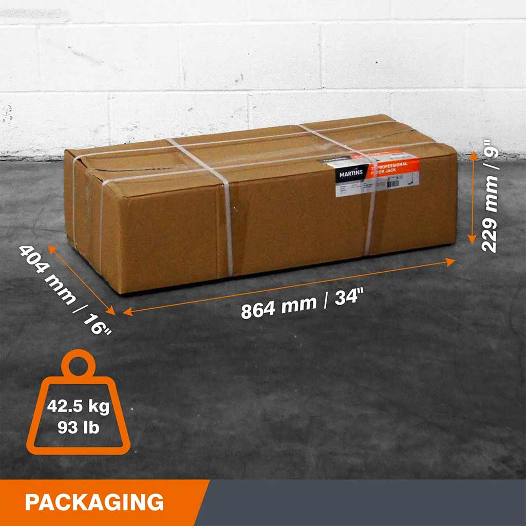 Martins | Professional Low Profile 3-Ton Floor Jack (MFJ-P3T)