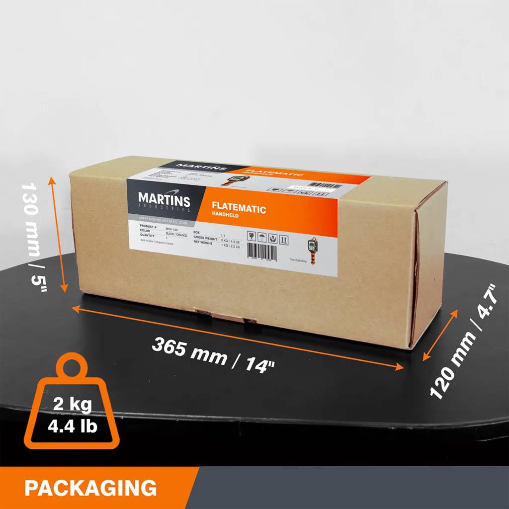 Martins | Flatematic Handheld Automatic Digital Tire Inflator (MHA-100)