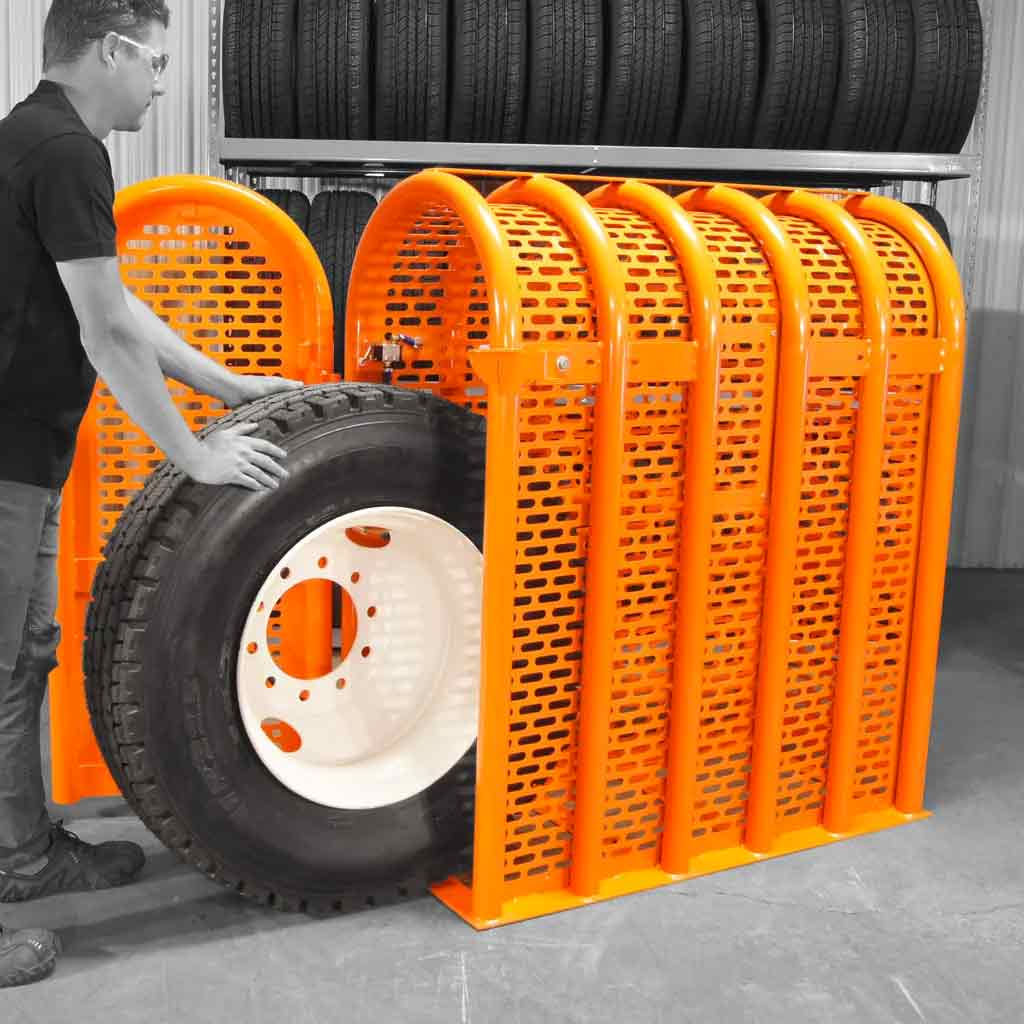 Martins | 6-Bar Heavy Duty Tire Inflation Safety Cage (MIC-6HD)