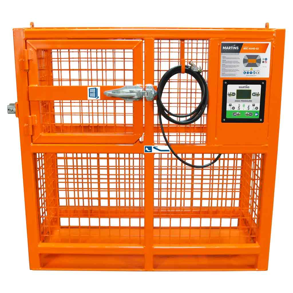 Martins | 52" Automatic Heavy Duty Tire Inflation Cage (MIC-AUHD-52)