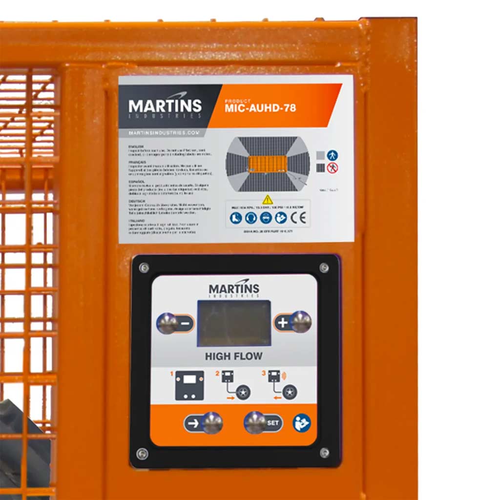 Martins | 78" Automatic Heavy Duty Truck & OTR Tire Inflation Cage (MIC-AUHD-78)