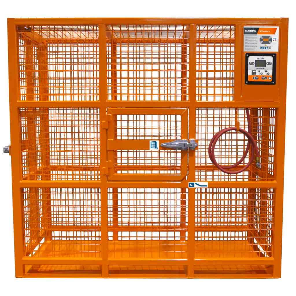 Martins | 78" Automatic Heavy Duty Truck & OTR Tire Inflation Cage (MIC-AUHD-78)