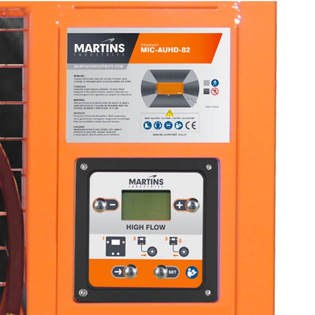 Martins | 82″ Automatic Heavy Duty Earthmover & OTR Tire Inflation Cage (MIC-AUHD-82)