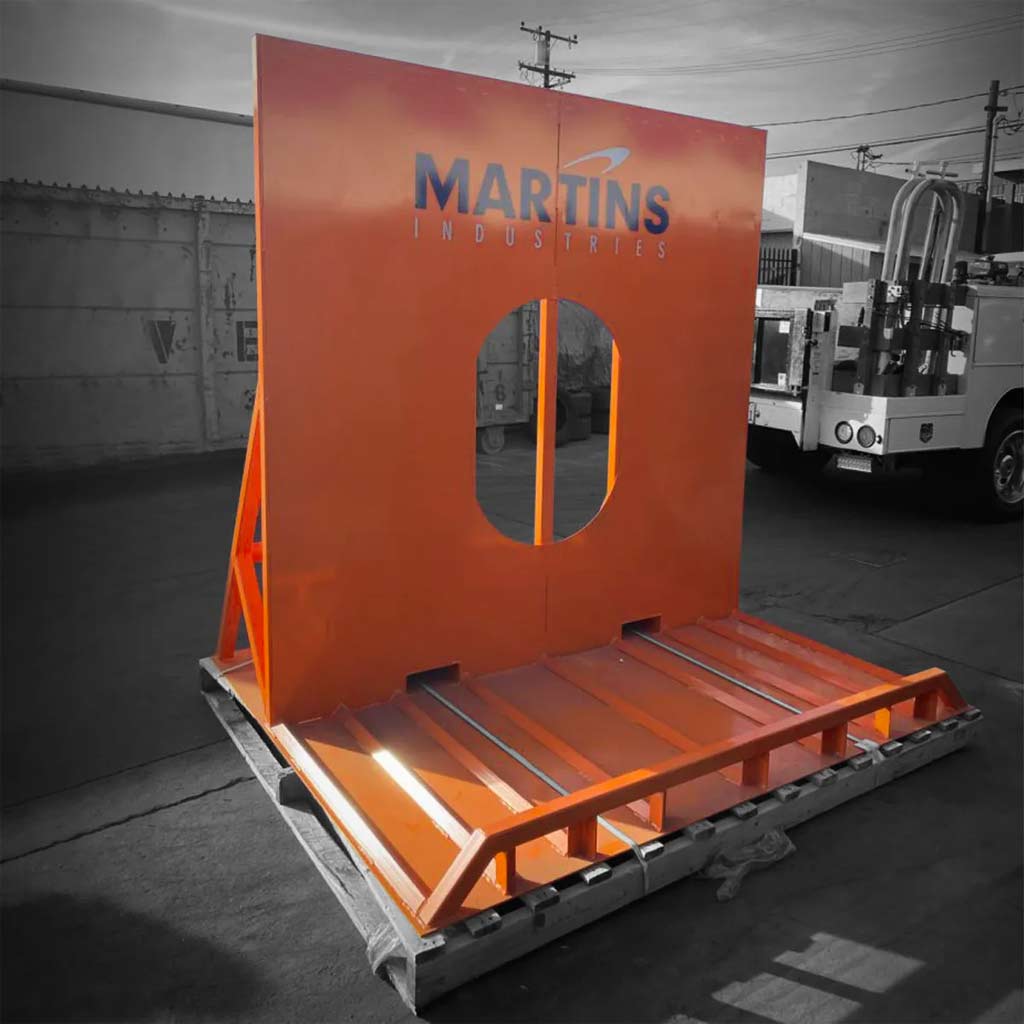 Martins | 80″ Tractor & OTR Tire Inflation Barrier Cage (MITB-80)