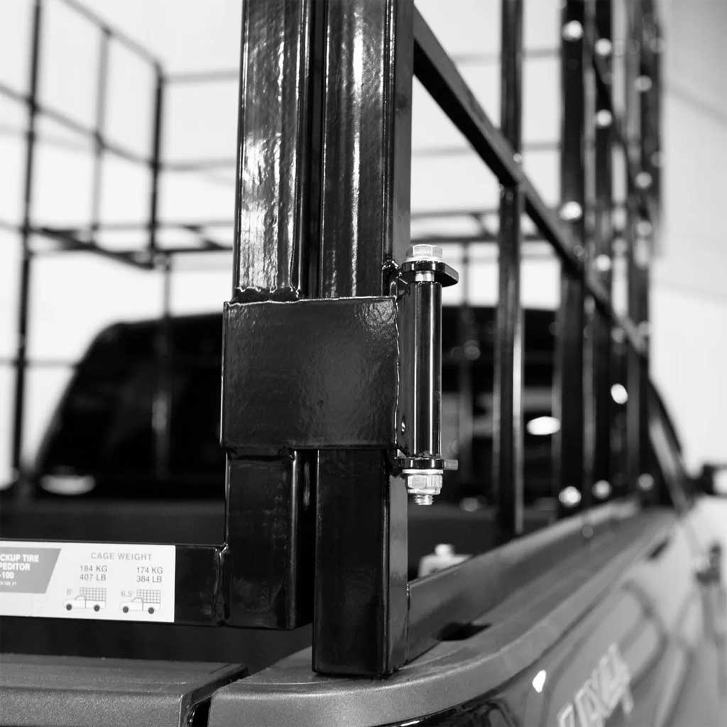 Martins | Xpeditor M-100 Tire Transport Cage Assembly for Pickup Truck Beds (MPTX-100)