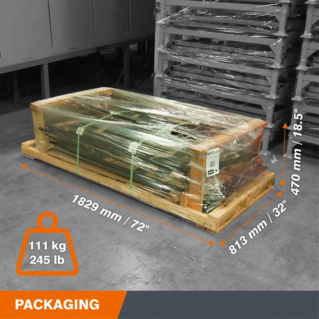 Martins | Xpeditor M-50 Tire Transport Cage Assembly for Pickup Truck Beds (MPTX-50)