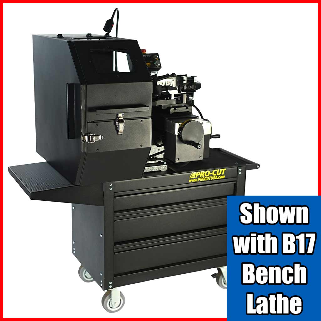 Pro-Cut | Dust Enclosure Containment System for B17-STD Mobile Bench Combination Brake Lathe (50-4280)