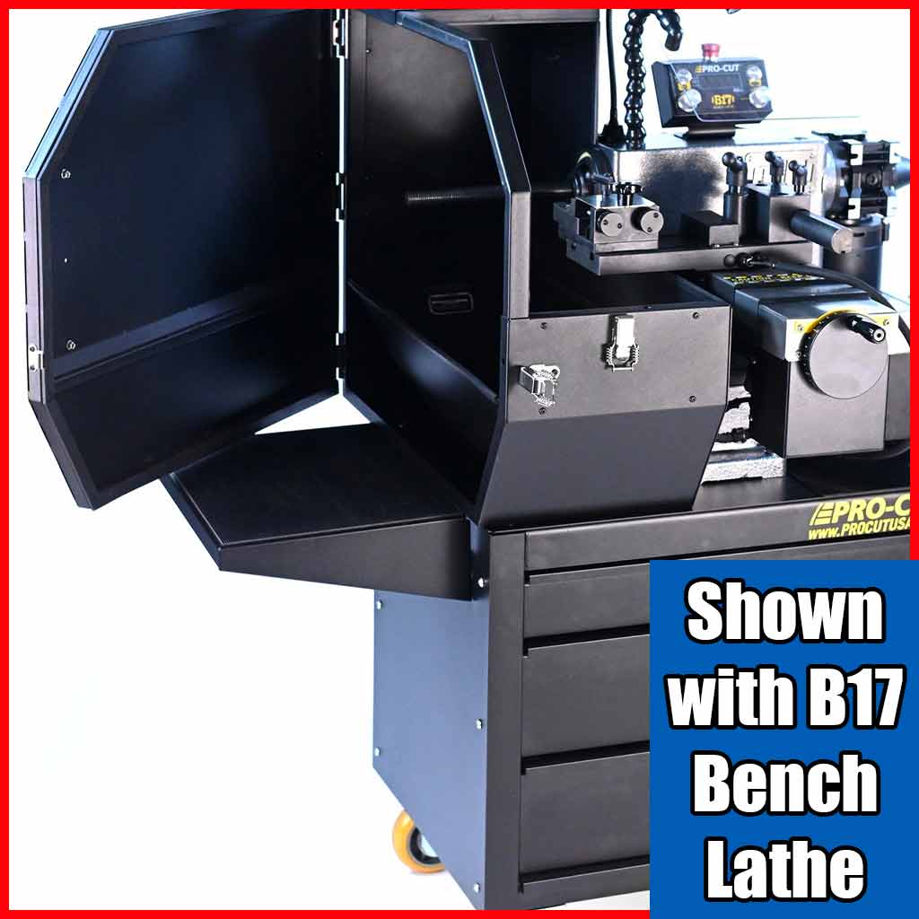 Pro-Cut | Work Table for Left Side of B17-STD Super Bench Mobile Combination Brake Lathe (50-4720)