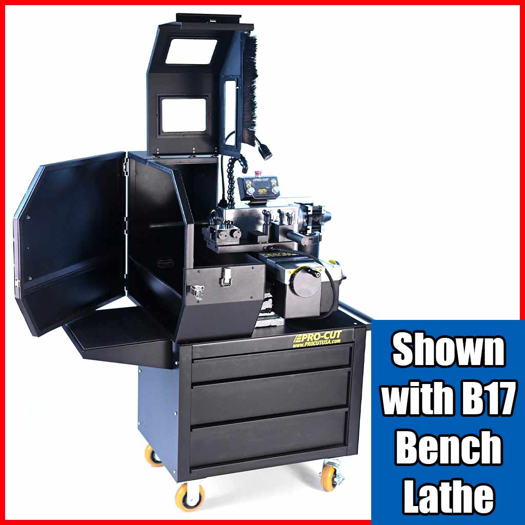 Pro-Cut | Work Table for Left Side of B17-STD Super Bench Mobile Combination Brake Lathe (50-4720)