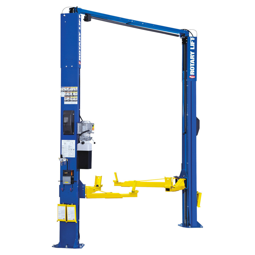 Rotary | 2-Post Car Lift 10,000 lbs Capacity - Asymmetric (SPOA10)