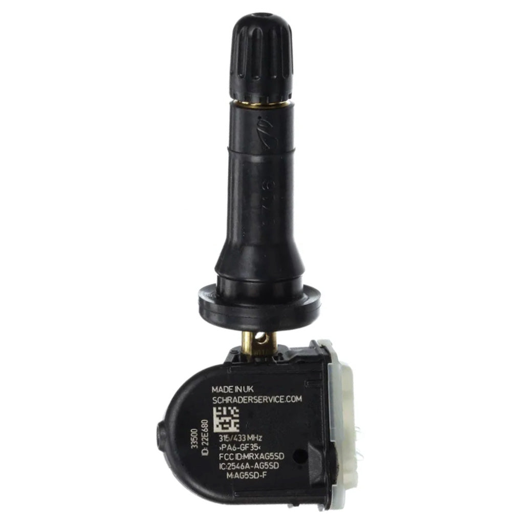 Schrader | EZ-sensor 1-SKU Programmable Universal TPMS Sensor with Rubber Snap-In Valve Stem (33500)