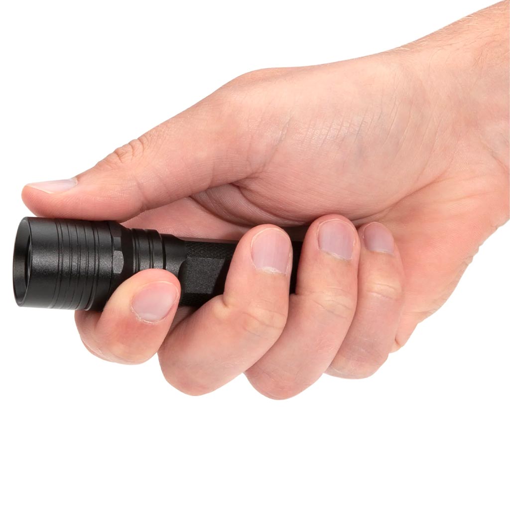 Steelman | Durable Aluminum Pocket-Size Mini LED Flashlight - AA Battery (96440)