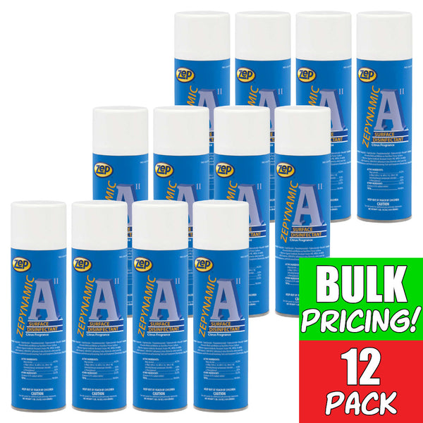 Zep 351501 Zepynamic A II Aerosol Surface Disinfectant 16 oz Single Ca
