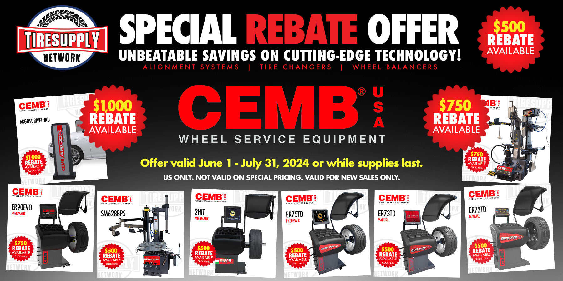 CEMB | Special Rebate Offer!