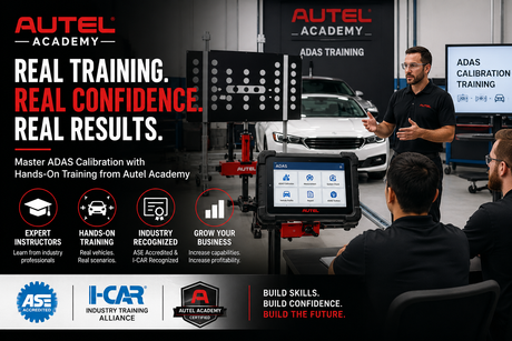 Autel Academy: Why Professional ADAS Training Is Essential for Today's Repair Shops