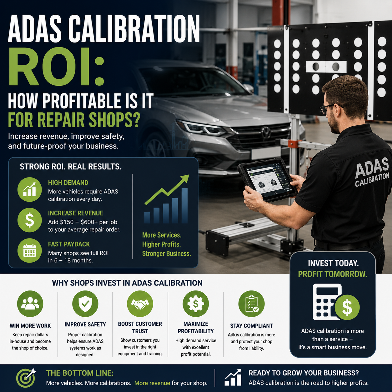 ADAS Calibration ROI: How Profitable Is It for Repair Shops?