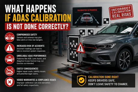 What Happens If ADAS Calibration Is Not Done Correctly?
