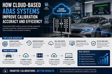 How Cloud-Based ADAS Systems Improve Calibration Accuracy and Efficiency