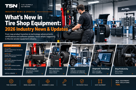 What's New in Tire Shop Equipment: 2026 Industry News & Updates