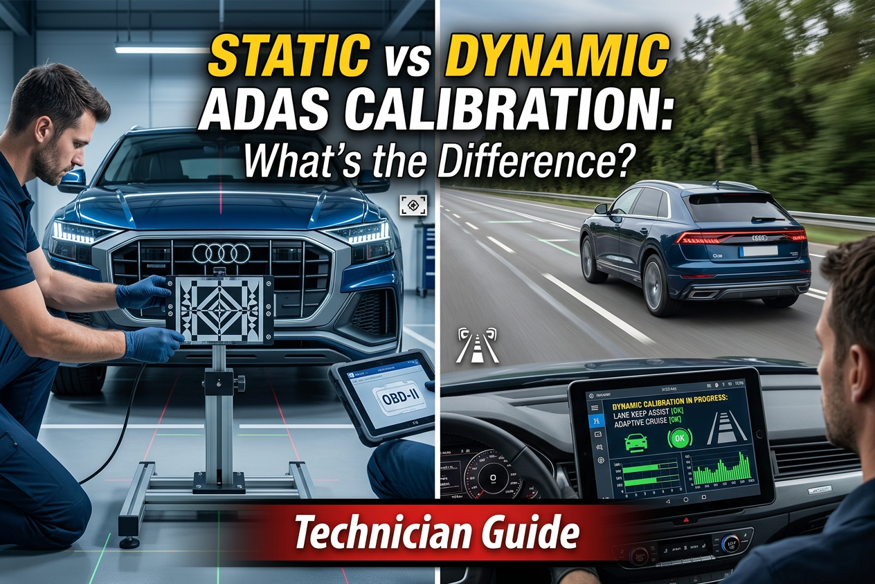 ADAS Calibration Requirements: Space, Lighting & Shop Setup Guide