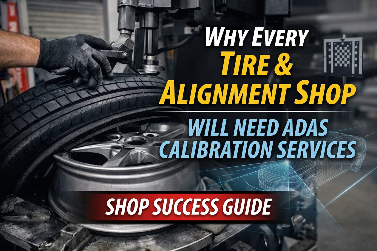 Why Every Tire & Alignment Shop Will Need ADAS Calibration Services