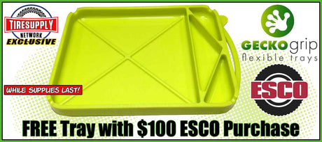 FREE GeckoGrip Medium Flexible Silicone Tray with $100 ESCO Tool and Equipment Purchase!