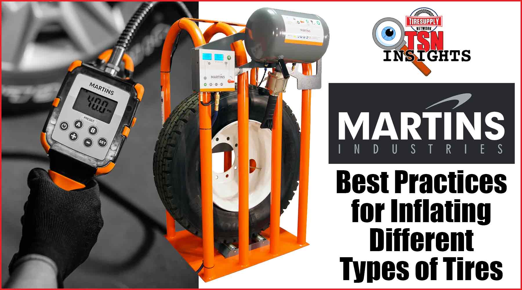 Martins Industries Best Practices for Inflating Different Types of Tires
