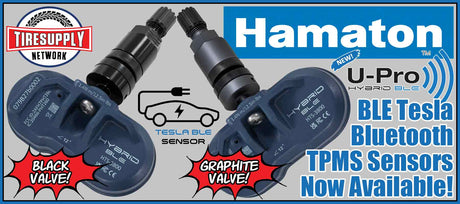NEW Hamaton U-Pro Hybrid BLE Tesla Bluetooth TPMS Sensors Now Available at Tire Supply Network!