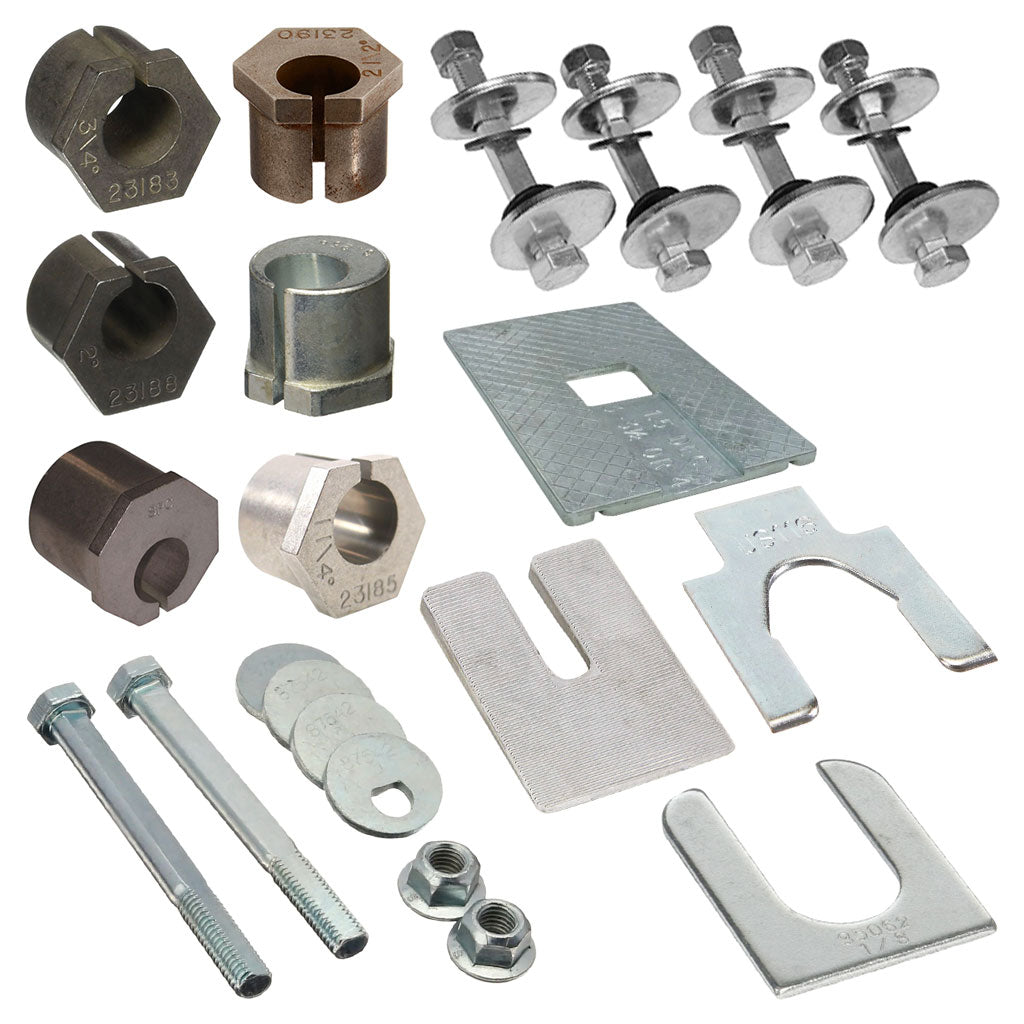 Camber/Caster Sleeves, Bolts, & Shims