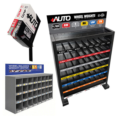 Wheel Weight Assortment Racks