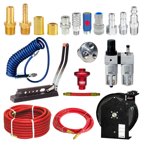 Air Hoses, Hose Reels, & Accessories