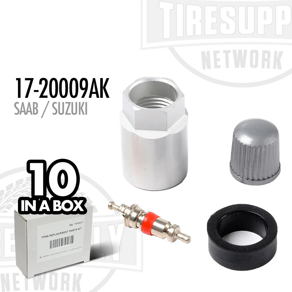 TPMS Service Kit (Saab, Suzuki) (Box of 10) (17-20009AK)