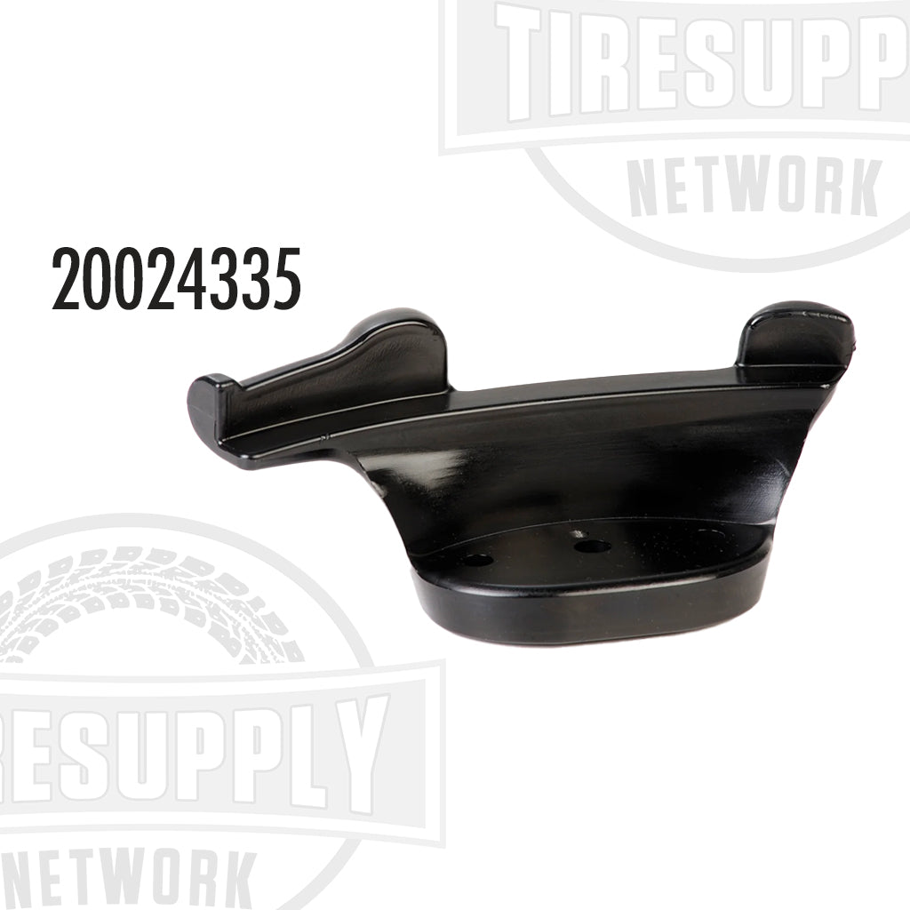A black nylon replacement head for a JBC tire changer, with the product number 20024335 visible.