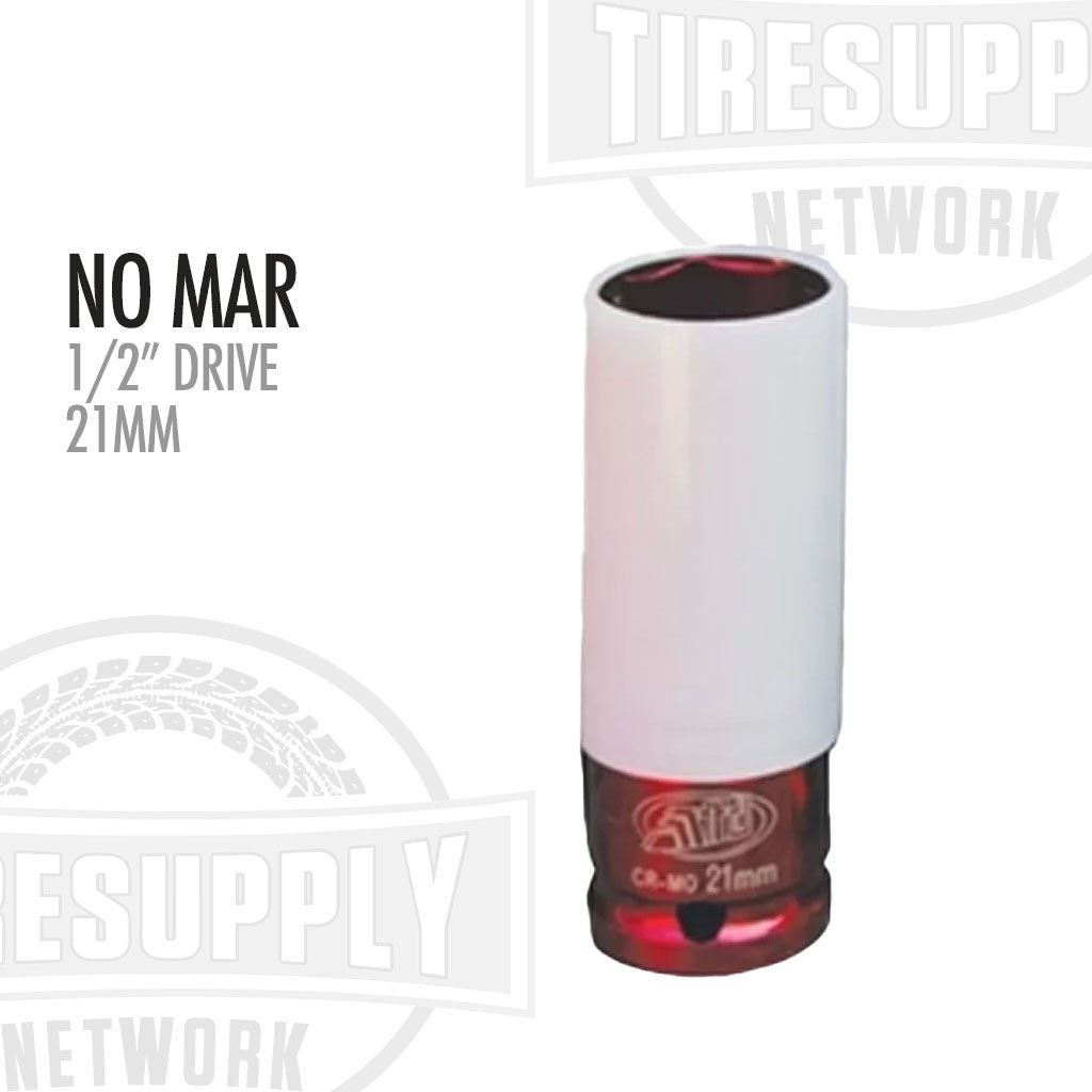 1/2″ Drive x 21mm Impact Socket - No Mar (21NM)