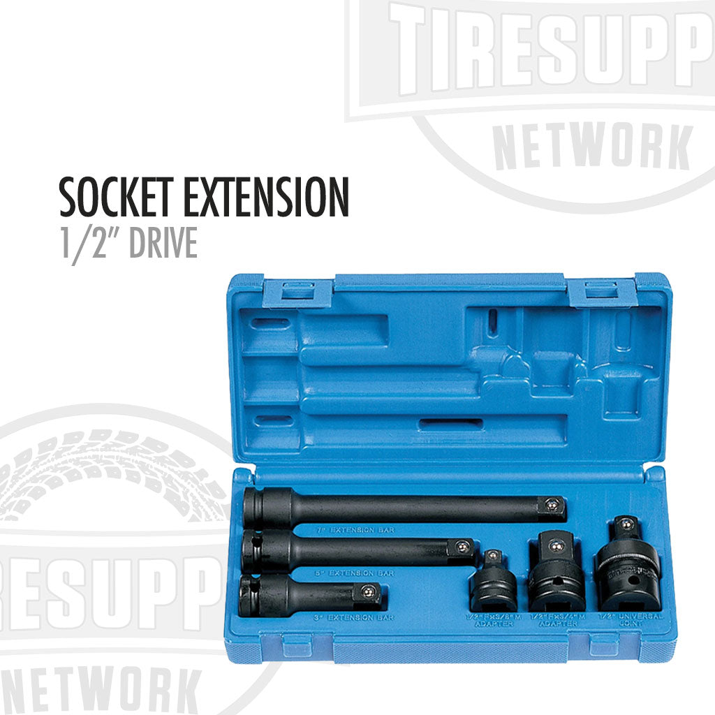 1/2″ Drive Socket Extension Set (6 Pieces) (2200)