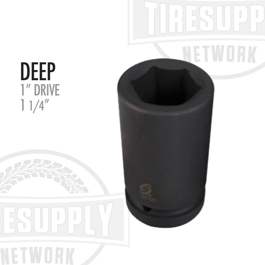 1″ Drive x 1 1/4″ Impact Socket - Deep (540D)