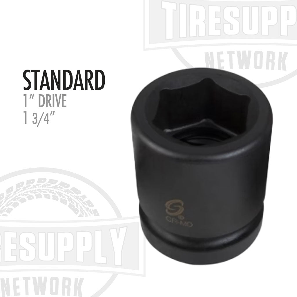 1″ Drive x 1 3/4″ Impact Socket - Standard (556)