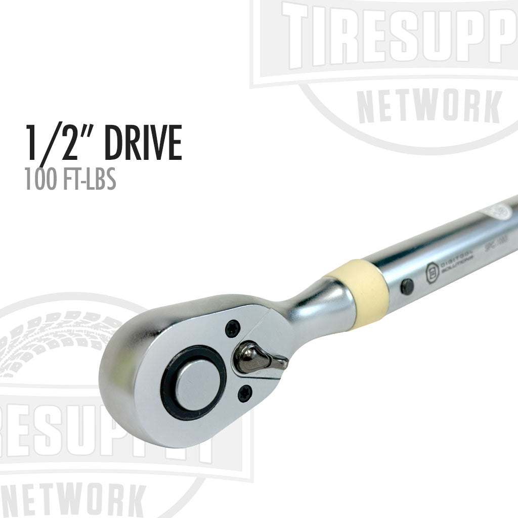 1/2&quot; Drive Preset Click-Type Torque Wrench - 100 ft-lbs (5PC-1003)