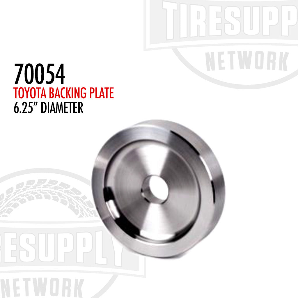 Quick Chuck Backing Plate - Toyota Truck 6.25&quot; Diameter (70054)