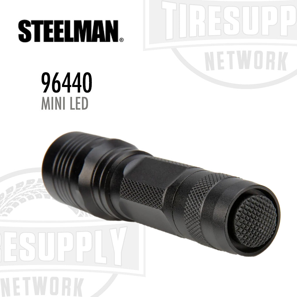 Steelman | Durable Aluminum Pocket-Size Mini LED Flashlight - AA Battery (96440)