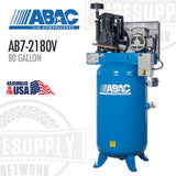 ABAC AB7-2180V | Two-Stage 7.5HP, 80 Gallon Air Compressor - Vertical