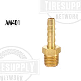 Hose Barb - 1/4″ x 1/4″ NPTM (401)