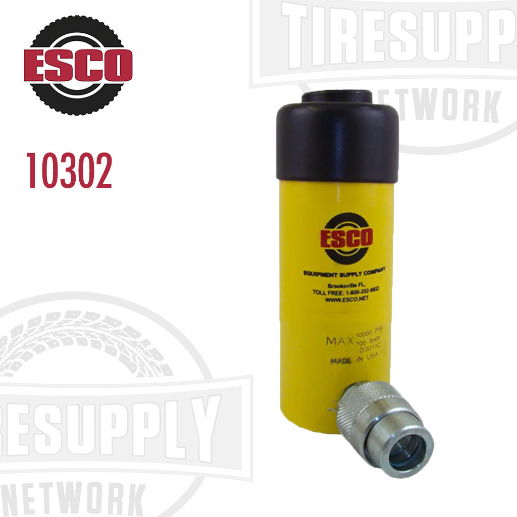 ESCO | 10 Ton Hydraulic Ram Cylinder with 4″ Stroke (10302)