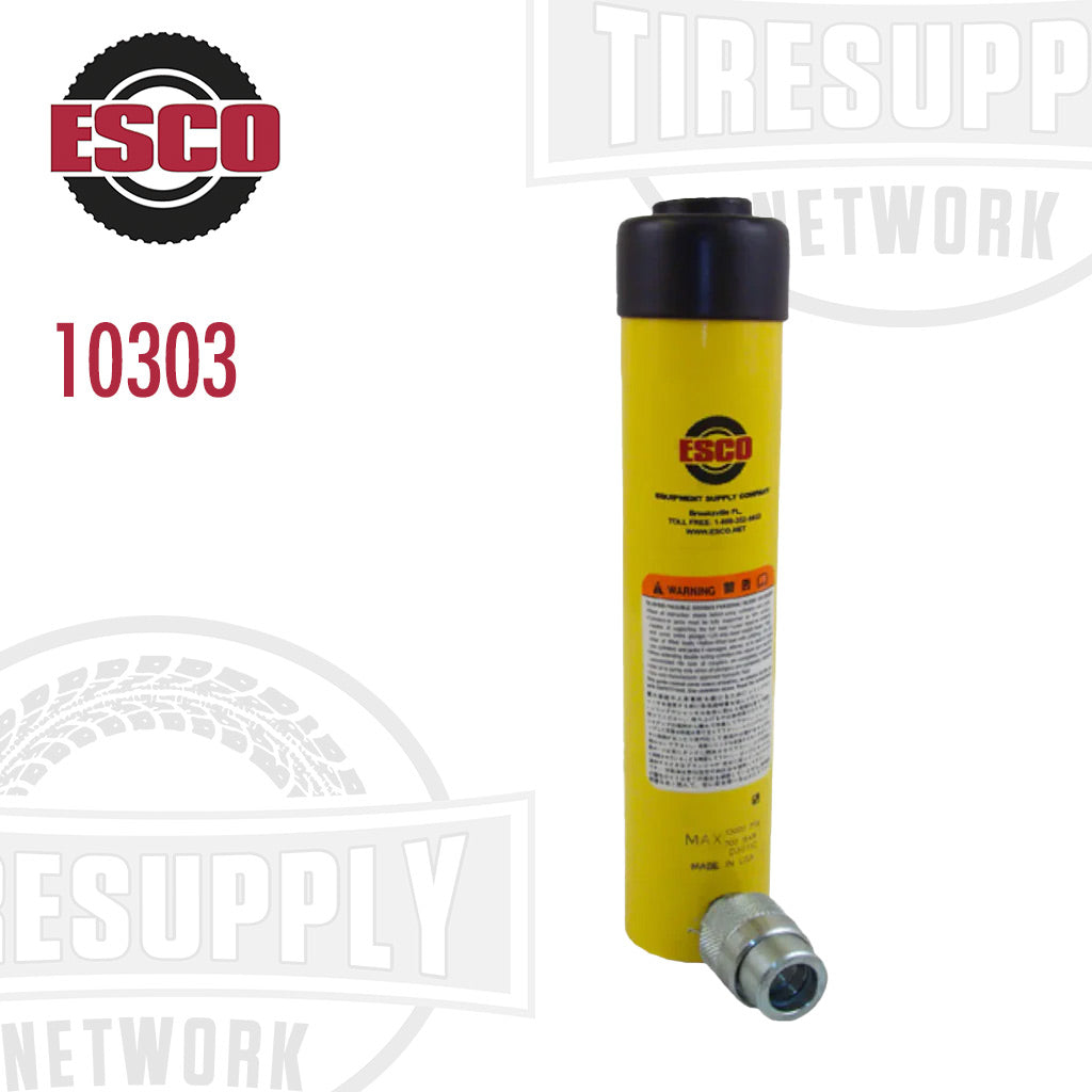 ESCO | 10 Ton Hydraulic Ram Cylinder with 6″ Stroke (10303)